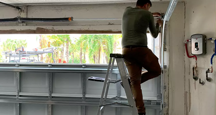Garage Door Tension Spring Replacement in Pace, FL