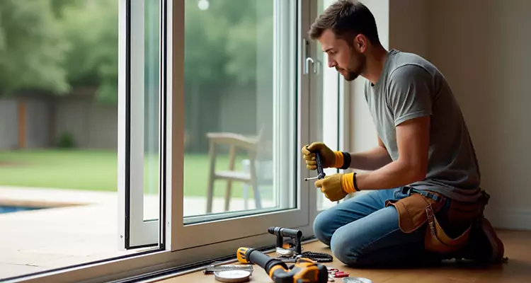 Sliding Glass Door Panel Repair in Pace, FL