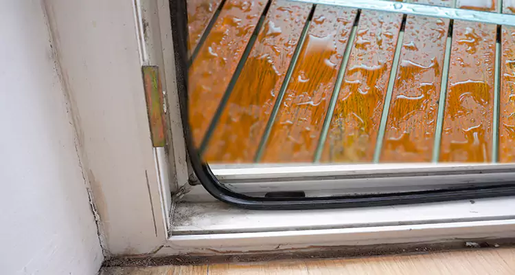 Water Leaking Wooden Patio Doors Repair in Pace, FL